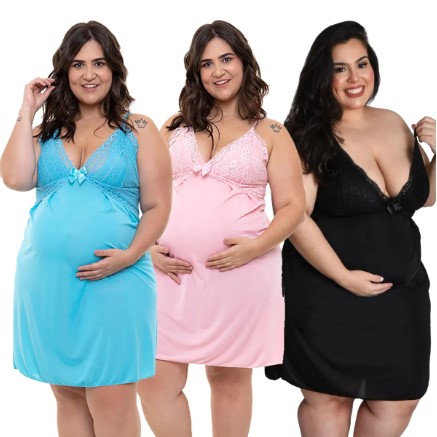 Confira a moda plus size da Linda Gestante